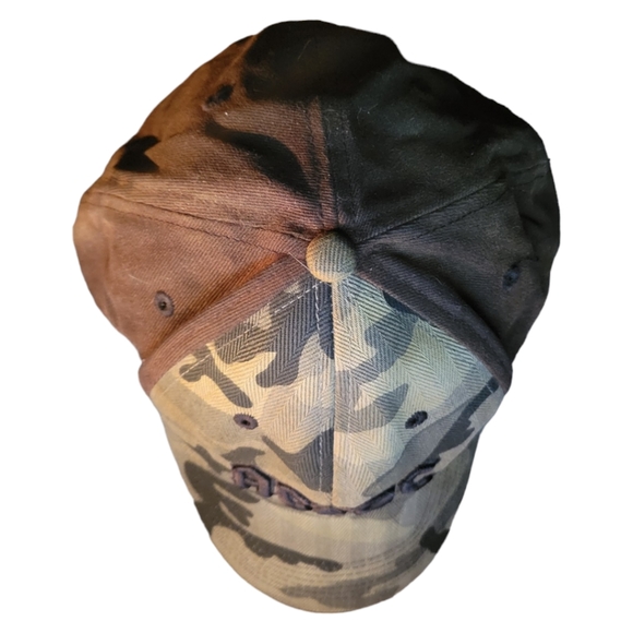 Vtg 06 AC/DC Rockware Star Camouflage Anoma Anthill Trading Co Hat Cap - Picture 4 of 8